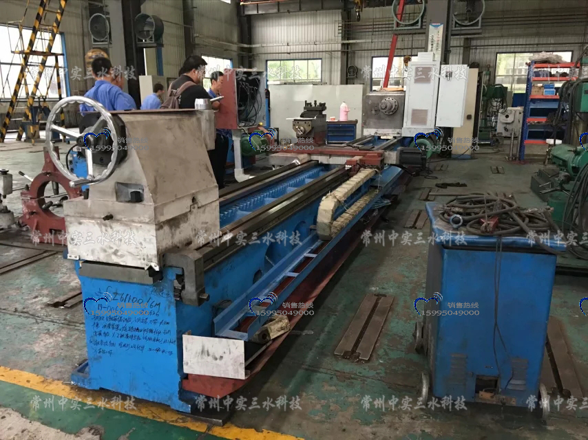 6米高精度數(shù)控機(jī)床定制現(xiàn)場驗(yàn)收中2