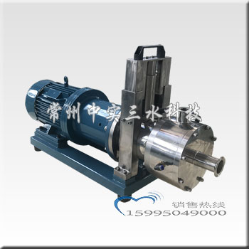 磁力密封管線式乳化機